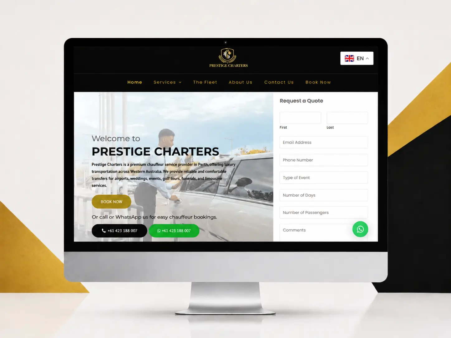 Prestige Charters | Chauffeur Bookings