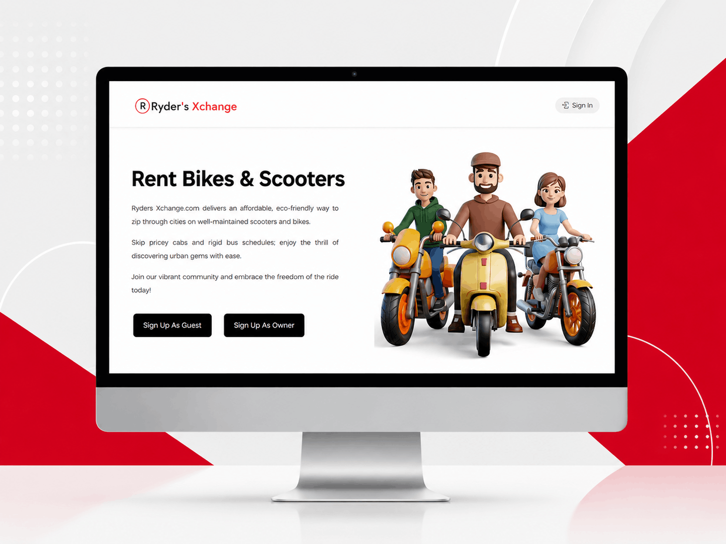Ryders Xchange | Bike & Scooter Rental Marketplace